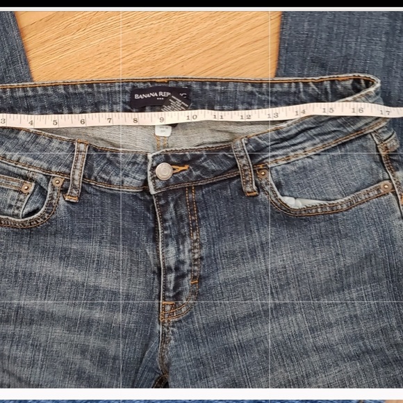 Banana Republic Women's Boot Cut Jeans, Sz 12 - Picture 6 of 6
